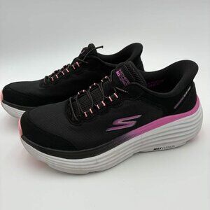 Skechers Max Cushioning Black Pink Women’s 7.5 SN129474